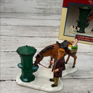 Lemax Village Collection Horse Trough Village Accessory w/box, 2001 READ
